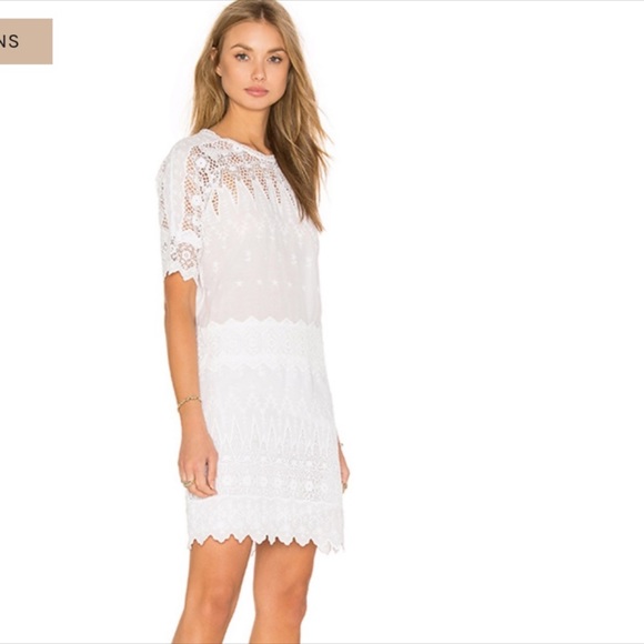 Ulla Johnson Viola Dress in Daisy White Sz XS/0 - Picture 3 of 7